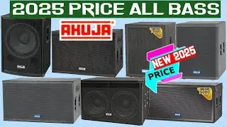 Ahuja All Speaker price list in 2025 | New Price new bass Swx3100 and Swx1510 Price