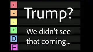 Tiering the times I thought there was no shot Trump was going to be elected
