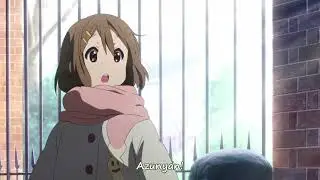 K-On! Movie - Yui slips