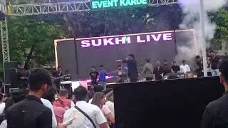 Rajdhani College fest 2023 l THUNDERSTRUCK 23 l SUKH E Live Performance