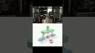 Design of horizontal symmetrical punching die