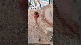 This technique makes it very easy to smooth the edges of wood that has been shaped #shorts