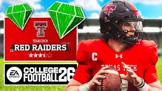 I Rebuilt Texas Tech in CFB 26!