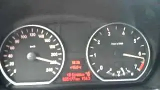 BMW 116i E81 top speed