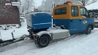 sneeuwval in Woerden