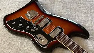 2016 Guild S-200 T-Bird Antique Sunburst 1st Year Reissue Newark St. Collection MIK Korea