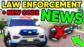 **GREENVILLE** LAW ENFORCEMENT NEWS, GUNS REMOVED? + NEW CODE | GREENVILLE ROBLOX