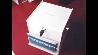 acrilyc tin donation suggestion box+sale3@yageli.com