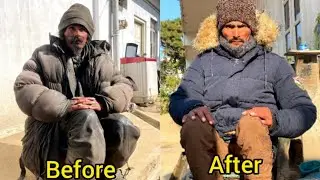 Helping homeless Man in Shillong, Meghalaya #help #homeless #love #caring #helping #humanity