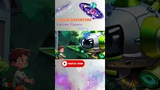 A Space Adventure with Oliver & Robbie the Rocket | Story for Kids #shorts #storyforkids