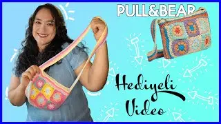 Hediyeli Video! Rengarenk Pull&Bear Shopper Çanta