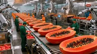 Inside a modern papaya processing plant | a multi-million dollar industry that drives the world