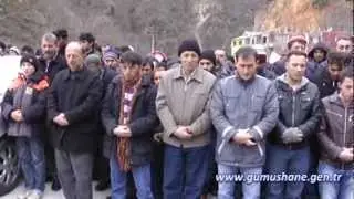 Kürtün'deki Kazada Yaşamını Yitirenler Toprağa Verildi