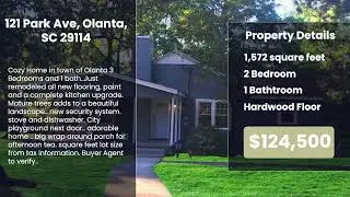 Cozy 3 Bedroom home @ 121 Park Ave, Olanta, SC 29114 : Staged by Styldod