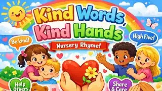 Kind words, Kind hands    Kids nursery rhymes