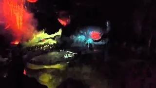 Dragon under the castle - Disneyland Paris March 2016