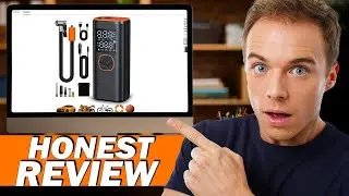 160PSI Portable Tire Inflator Review: Fast Air Pump, Real Use Notes, Honest Screen Demo