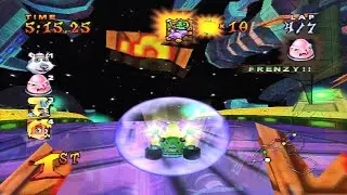 Crash Nitro Kart Electron Avenue Polar Gameplay Hard Mode