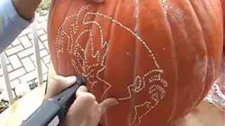 pumpkin stencils using power tools