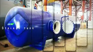 22m&sup3; 1.6MPa Large capacity Industrial Pressure Air Receiver Tank High Pressure Buffer Storage Tank