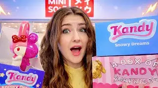 Распаковка двух целых коробок с фигурками Санрио!!😱 *Редкие находки*