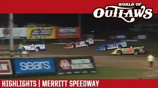 World of Outlaws Craftsman Late Models Merritt Speedway August 26th, 2016 | HIGHLIGHTS