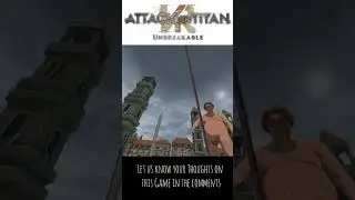 Attack on Titan VR: I ALMOST GOT EATEN! 😱⚔️
