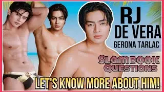 Know more Abt RJ DE VERA- MISTERS OF FILIPINAS GERONA TARLAC || Slam Book Questions
