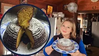 Кекс на сгущёнке,