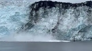 Glacier Calving in College Fjord