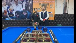 HOÀNG VIỆT (PTHV) VS THANH TÌNH (CỦ CHI) - CHUNG KẾT  GIẢI CADRE 71/2 CUP MR BEN 2025