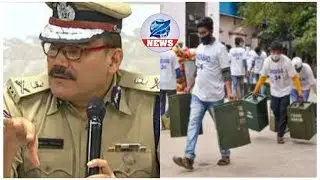 GHMC ELECTION-RE-POLLING AT MALAKPET/ANJANI KUMAR IPS CP HYD VISITED AREA I ZED NEWS