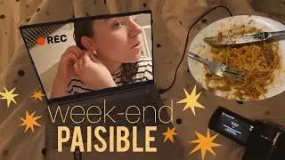 un mini vlog de mon week-end