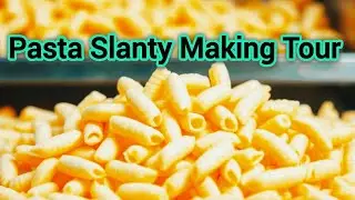 Pasta Slanty Making Factory Tour &ndash; Complete Process | Pasta Papad making | Papad Snacks