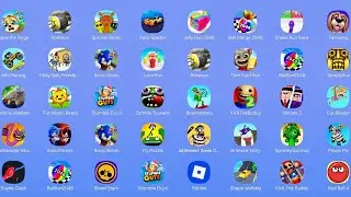 Brawl Stars,Bowmasters,Stumble Guys,Rollance Adventure Balls,Roblox,Shape Shifting,Snake Clash