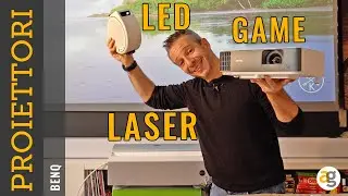 PROIETTORI LASER, LED, DLP, TIRO CORTO. DIFFERENZE? QUALE COMPRARE? Recensione BENQ da 599 a 3700€
