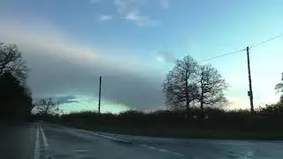 Driving From Rhydd To Hanley Swan, Worcestershire, England Saturday, 29th November 2025