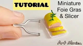 Foie Gras & Goose Liver Slicer Miniature : Polymer Clay DIY