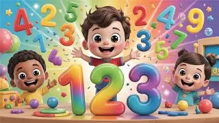 Number Song 1-20! 🌈 Counting for Kids | Numbers 1 to 20 | Early Learning Fun | Number Learning Video