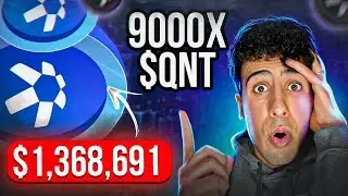 QUANT QNT TO $1,368,691 (9000X QUANT NETWORK PRICE PREDICTION!!!)