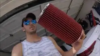 Abarth Cold Air Intake mods PLUS SUPRISE MOD! pt.1