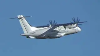 MHS Aviation Dornier 328 D-CMHB / Smocky Start Up and Take Off