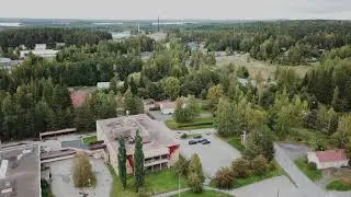 Flying in Toijala
