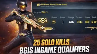 BGIS 2026 IN-GAME QUALIFIERS Solo 25 Finishes WWCD | Match - 2 | SPESchen | @kraftonindiaesports 