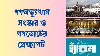 গণঅভ্যুত্থান সংস্কার ও গণভোটের প্রেক্ষাপট || Reform and Referendum in Bangladesh || Nasar Amin