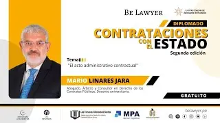 14. El acto administrativo contractual l Be Lawyer