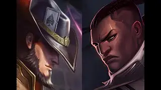 Twisted Fate (Chad) and Twitch vs Lucian and Rell - Diamond 2 NA 15.3 (ADC)