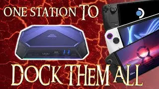JSAUX RGB Adjustable Dock Review | Universal PC Handheld Docking Station