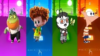 The bad guys🆚Turning red🆚The secret life of pets 2🆚Phineas and ferb❤️Who is best player?? 