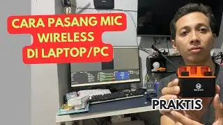Cara menggunakan mic wireless di laptop atau pc